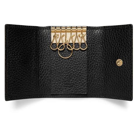 gucci marmont 2.0 matelassé leather key case pouch|Gucci gg marmont mini.